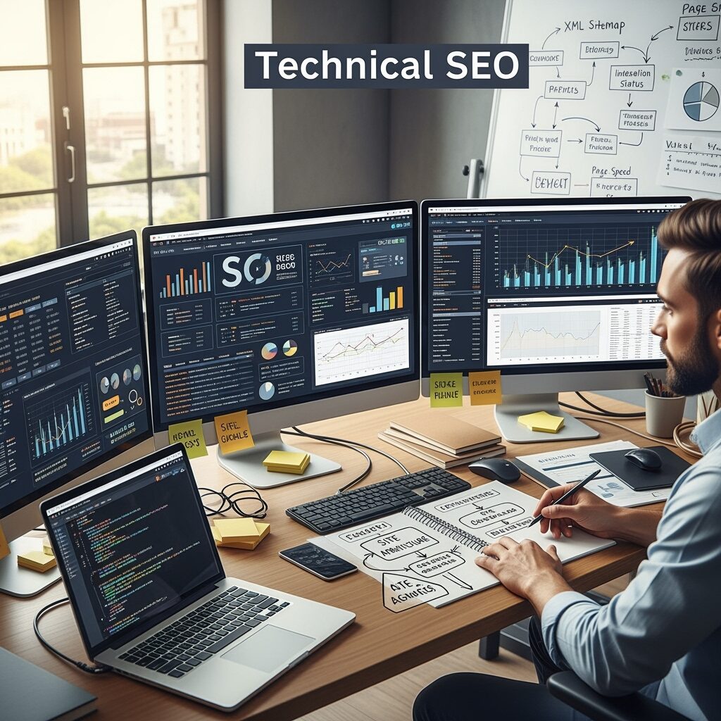 سئو فنی (Technical SEO) چیست و چرا ستون فقرات وب‌سایت شماست؟
